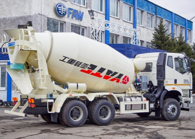Новый миксер на базе шасси FAW 6х4 3250 Новый миксер на базе шасси FAW 6х4 3250