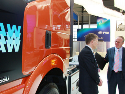 Выставка ком. транспорта в Ганновере