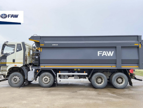 Самосвалы FAW 8х4 с кузовом Amkar