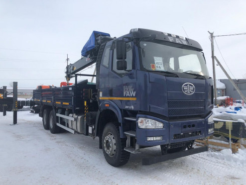 Обновление модельного ряда: бортовой FAW c КМУ HIAB 190TM-6