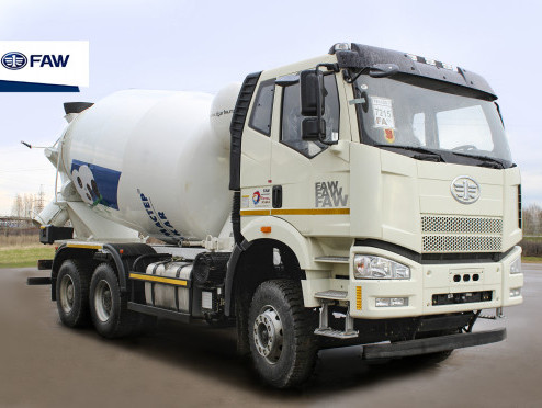 Новый миксер FAW J6 10 м3